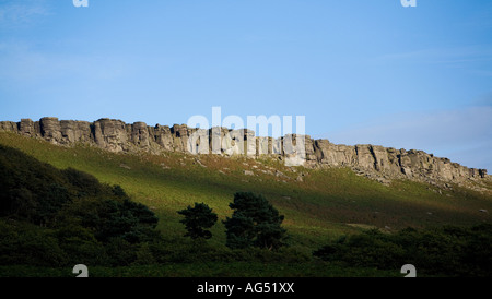 Stanage Edge, Peak District, Derbyshire, UK Stock Photo