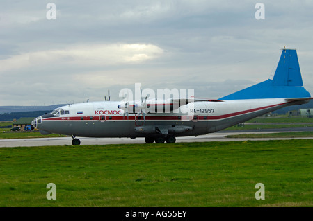 Antonov An-12 Cub aircraft Stock Photo