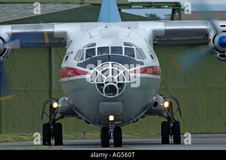 Antonov An-12 Cub aircraft Stock Photo