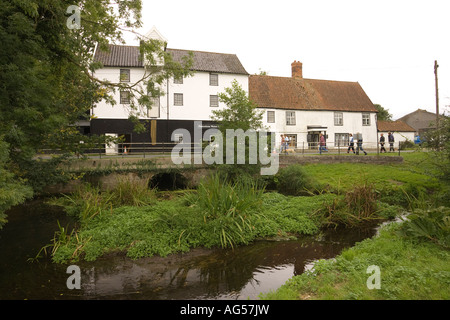 Pakenham Watermill in Suffolk, UK 2007 Stock Photo