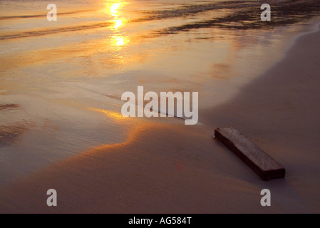 Phuket Thailand Beach Sunset Beach Board Stock Photo