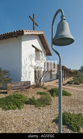 California Sonoma State Historic Park Mission San Francisco Solano exterior Stock Photo