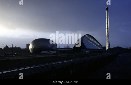 Glasgow Science Centre Glasgow Stock Photo