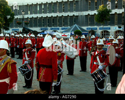 The Ceremony Of The Keys, Gibraltar, Europe, Stock Photo