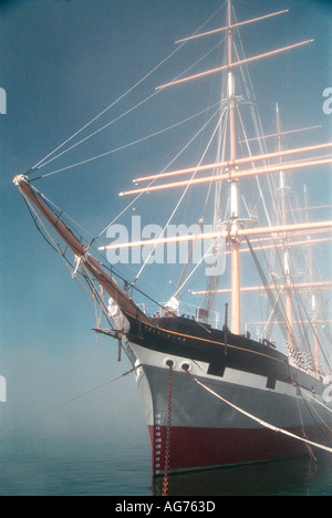 Sailing Ship Balclutha Docked At Fisherman's Wharf San Francisco ...