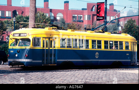 Trolley in San Francisco California USA Stock Photo