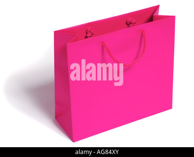 Pink gift bag. Picture by Paddy McGuinness paddymcguinness Stock Photo