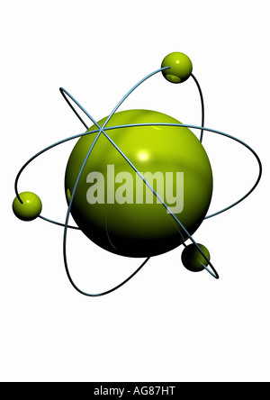 atom Stock Photo