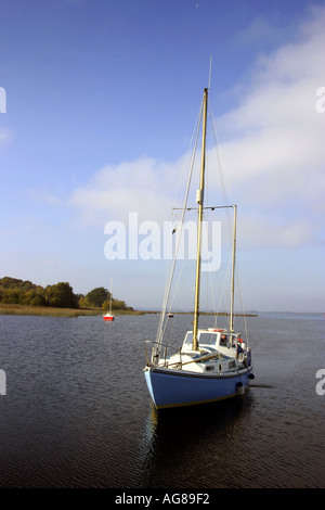 Sailing On Lough Derg Ireland Stock Photo