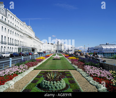 Carpet Gardens on Eastbourne Promenade East Sussex England GB Stock Photo