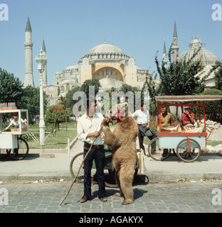 Dancing Bear Istanbul Turkey Stock Photo