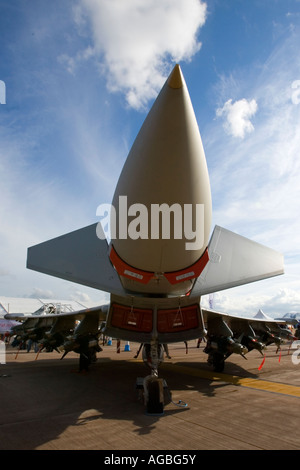 Eurofighter Typhoon T1 aircraft in RAF markings at Fairford RIAT, UK ...