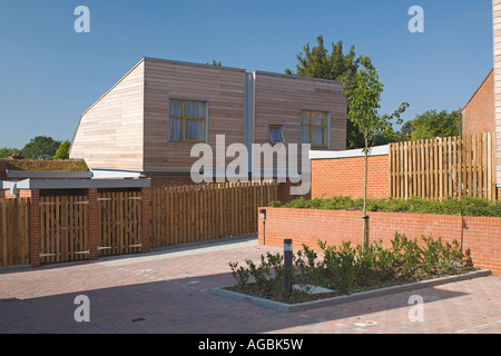 Family homes, Social housing, St Lukes Court, Drayton Street, Winchester Stock Photo