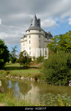 Chateau Verneuil-sur-Indre, Indre-et-Loire, France. Stock Photo