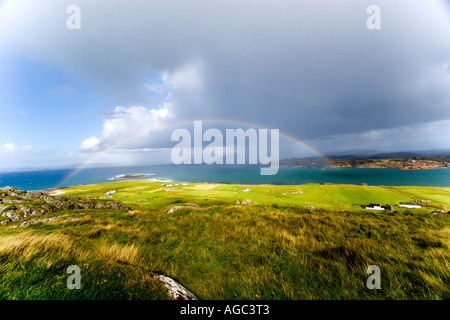 Isle of Iona, Inner Hebrides, Scotland, UK *** Bridge over blessed water Stock Photo