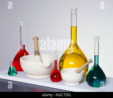 science lab Stock Photo