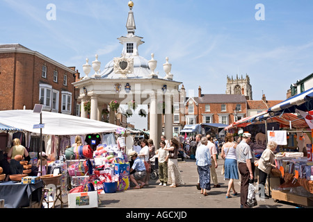 Market Day at Beverley East Yorkshire UK Stock Photo