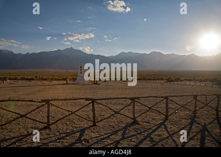 Japanese Internment Camp Stock Photo