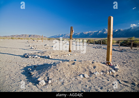 Japanese Internment Camp Stock Photo