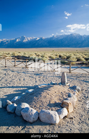 Japanese Internment Camp Stock Photo