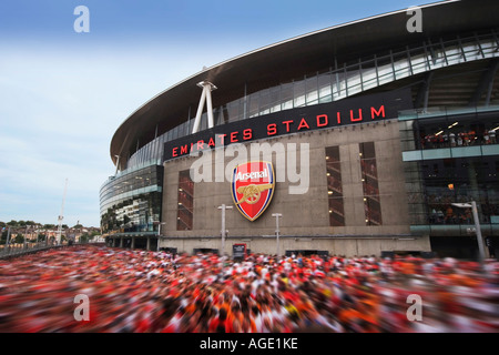 The Emirates Stadium Arsenal FC Stock Photo