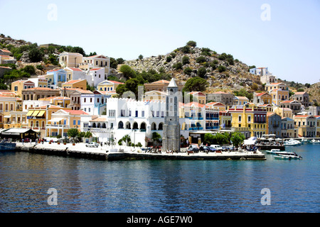 Island of Symi Greece Stock Photo