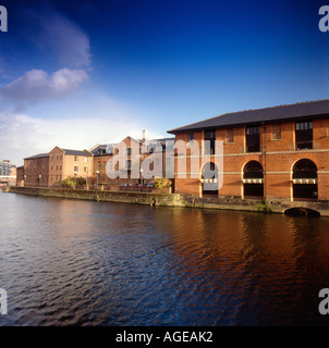 Apartments on Leeds Waterfront Stock Photo