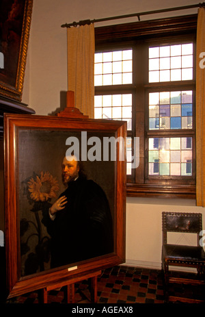 studio, Rubens House, Rubenshuis, home, Peter Paul Rubens, museum, Antwerp, Antwerp Province, Belgium, Europe Stock Photo