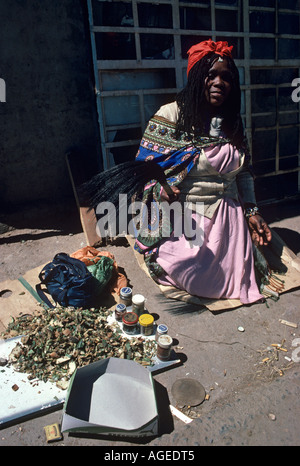 witch doctor, Alexandra Township, Johannesburg, South Africa