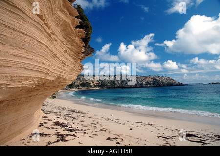 Fragile Limestone Cliffs Of Eagle Bay Rottnest Island Western Australia