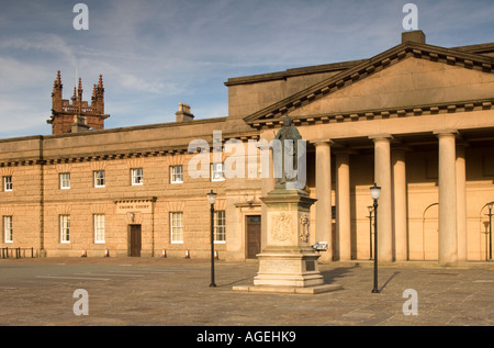 The Crown Court at Chester Castle, Grosvenor Road, Chester, Cheshire, England, UK Stock Photo