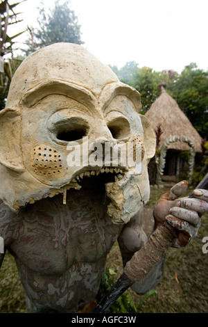 Mudmen, The Highlands, Papua New Guinea Stock Photo