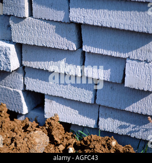 Concrete blocks Stock Photo