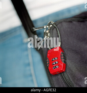 Combination lock Stock Photo