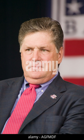 Tom Seaver at Induction Ceremony 2005 Baseball Hall of Fame Cooperstown New York Stock Photo