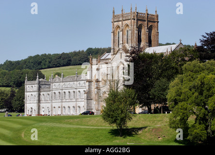Milton Abbey in Dorset Stock Photo