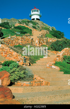 light house at Cape of Good Hope, South Africa Stock Photo