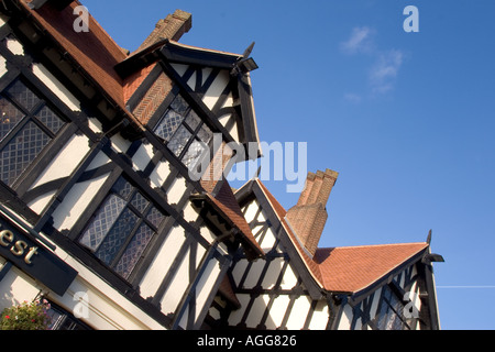 The Royal Forest formerly a Victorian hotel next to Queen Elizabeths Hunting Lodge Chingford East London GB UK Stock Photo