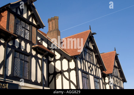 The Royal Forest formerly a Victorian hotel next to Queen Elizabeths Hunting Lodge Chingford London Stock Photo