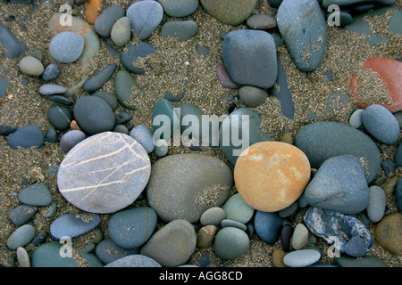 Stones on beach Stock Photo