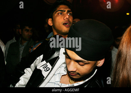 Kushty a Bangra night at Equinox in Leciester Square London Stock Photo