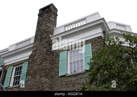 Springwood the home of Franklin Delano and Eleanor Roosevelt Hyde Park NY USA Stock Photo