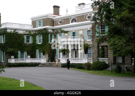 Springwood the home of Franklin Delano and Eleanor Roosevelt Hyde Park NY USA Stock Photo