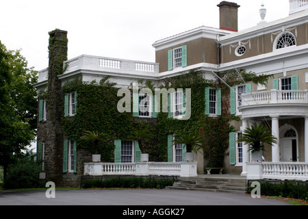 Springwood the home of Franklin Delano and Eleanor Roosevelt Hyde Park NY USA Stock Photo