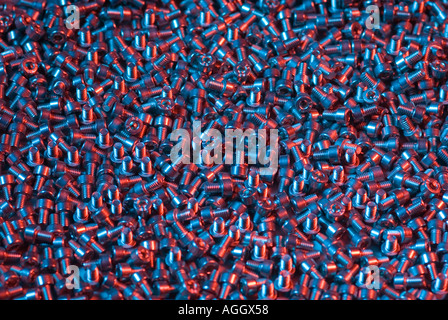 stainless steel screws Stock Photo