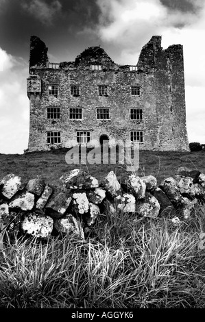 old desolate stone house, Ireland Stock Photo