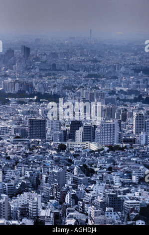 view over Tokyo, Tokyo, Japan Stock Photo