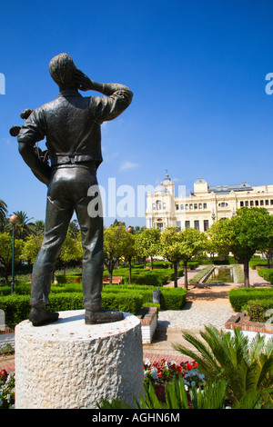 Jardines Alcalde Pedro Ruiz Alonso Malaga Spain Stock Photo