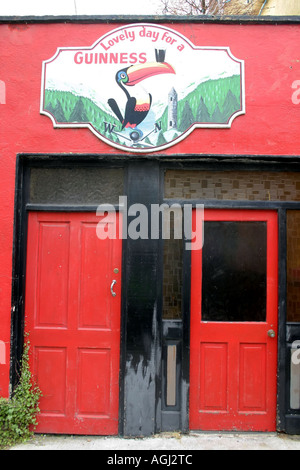 Front of pub in Drumshanbo, County Leitrim, Republic of Ireland Stock Photo