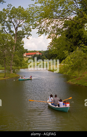 Forest Park in St Louis Missouri Stock Photo